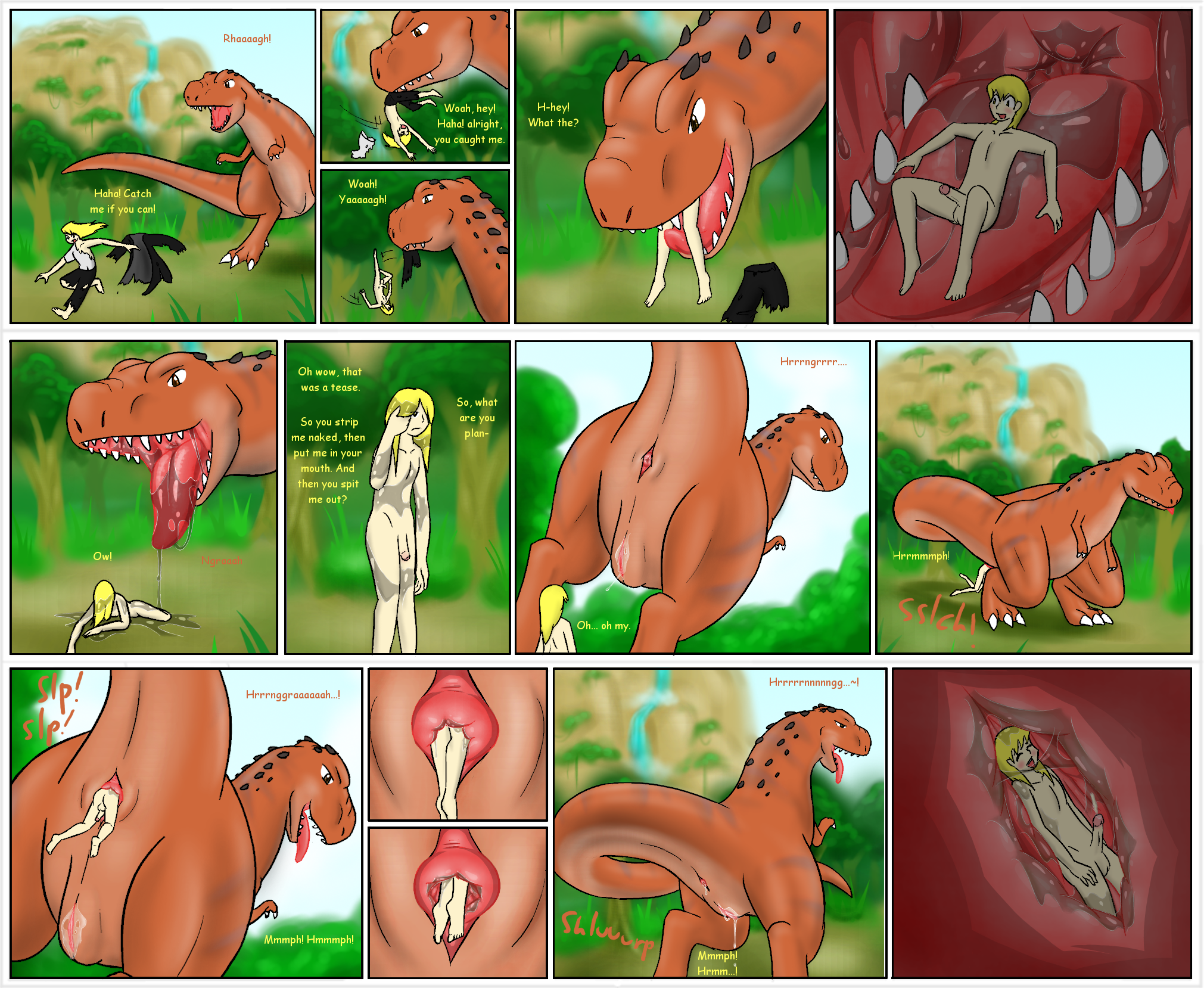 Dino Anal Vore