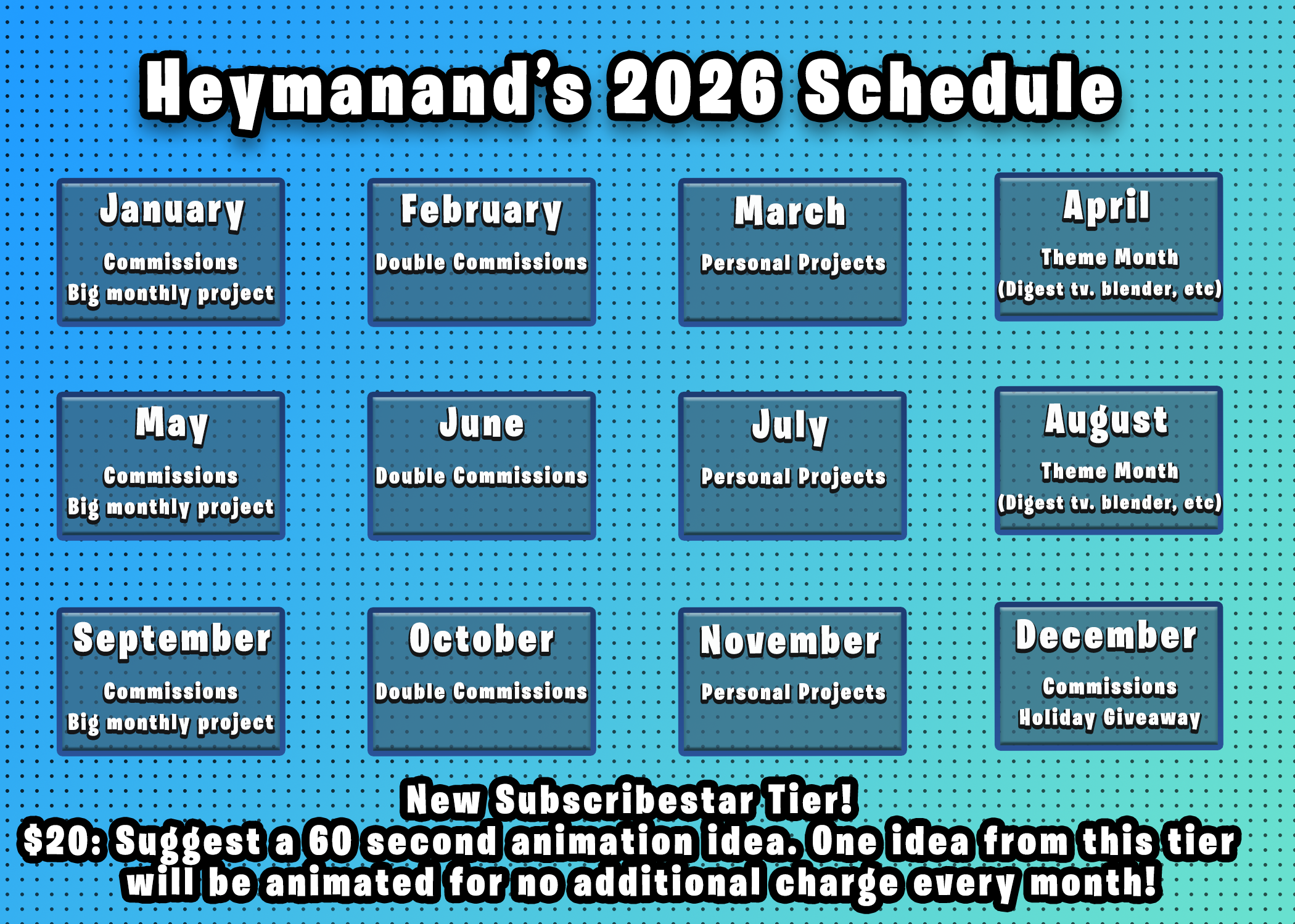 G4 New Schedule And New Tier By Heymanand g4-new-schedule-and-new-tier-by-heymanand