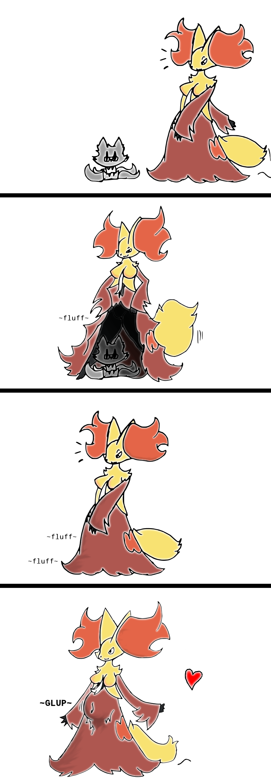 g4 :: Delphox's Dress Trick [UB] by Bookie