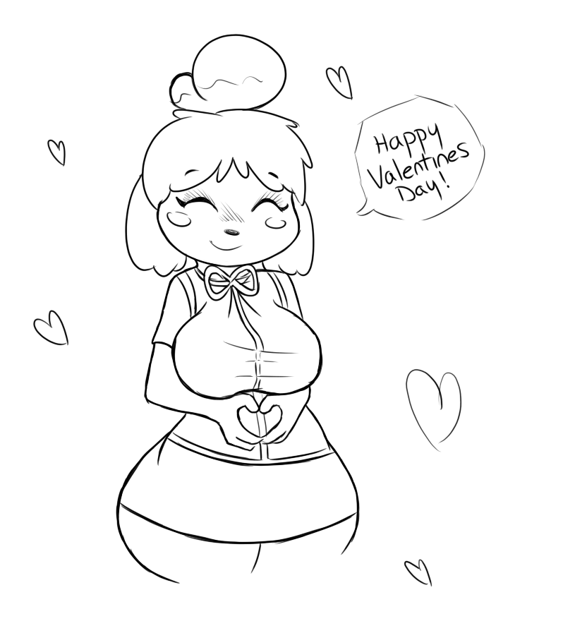 g4 :: Isabelle Valentines day by CarnivorousVixen