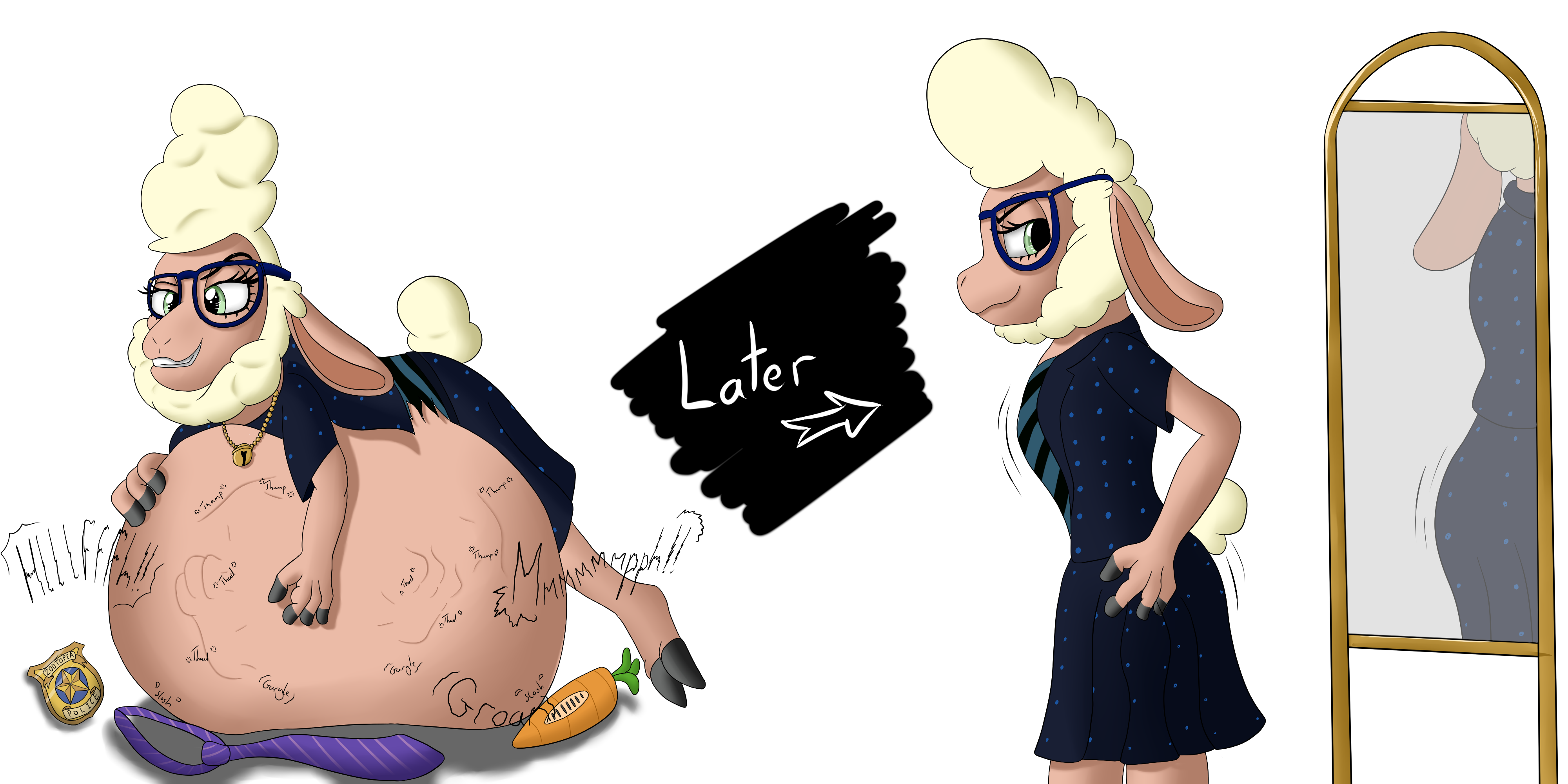 g4 :: Miss Bellywether by FoxKai g4 :: Miss Bellywether by FoxKai