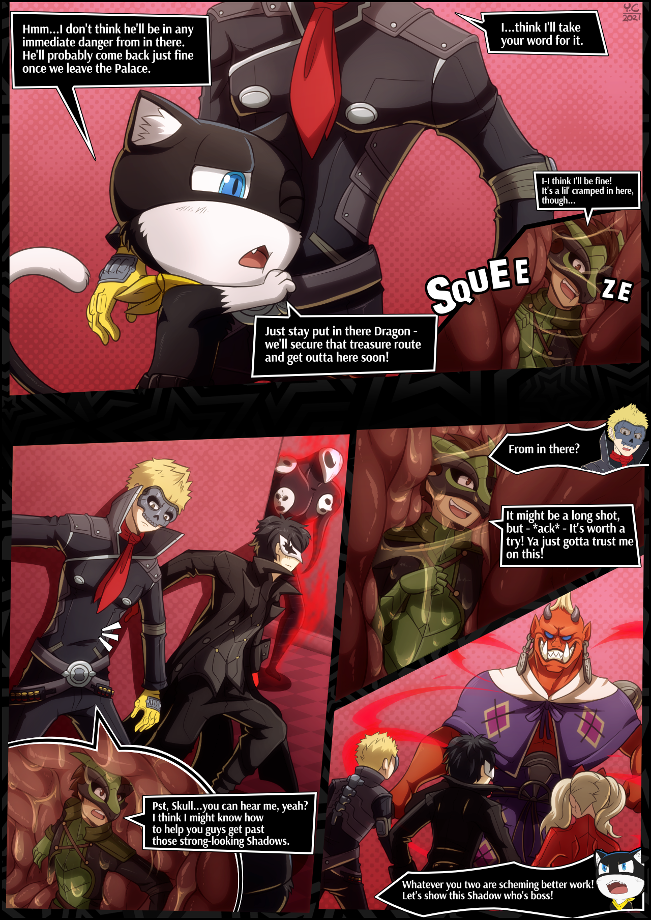 g4 :: [Commission] Metaverse Misadventures [3/6] by YoukaiChan