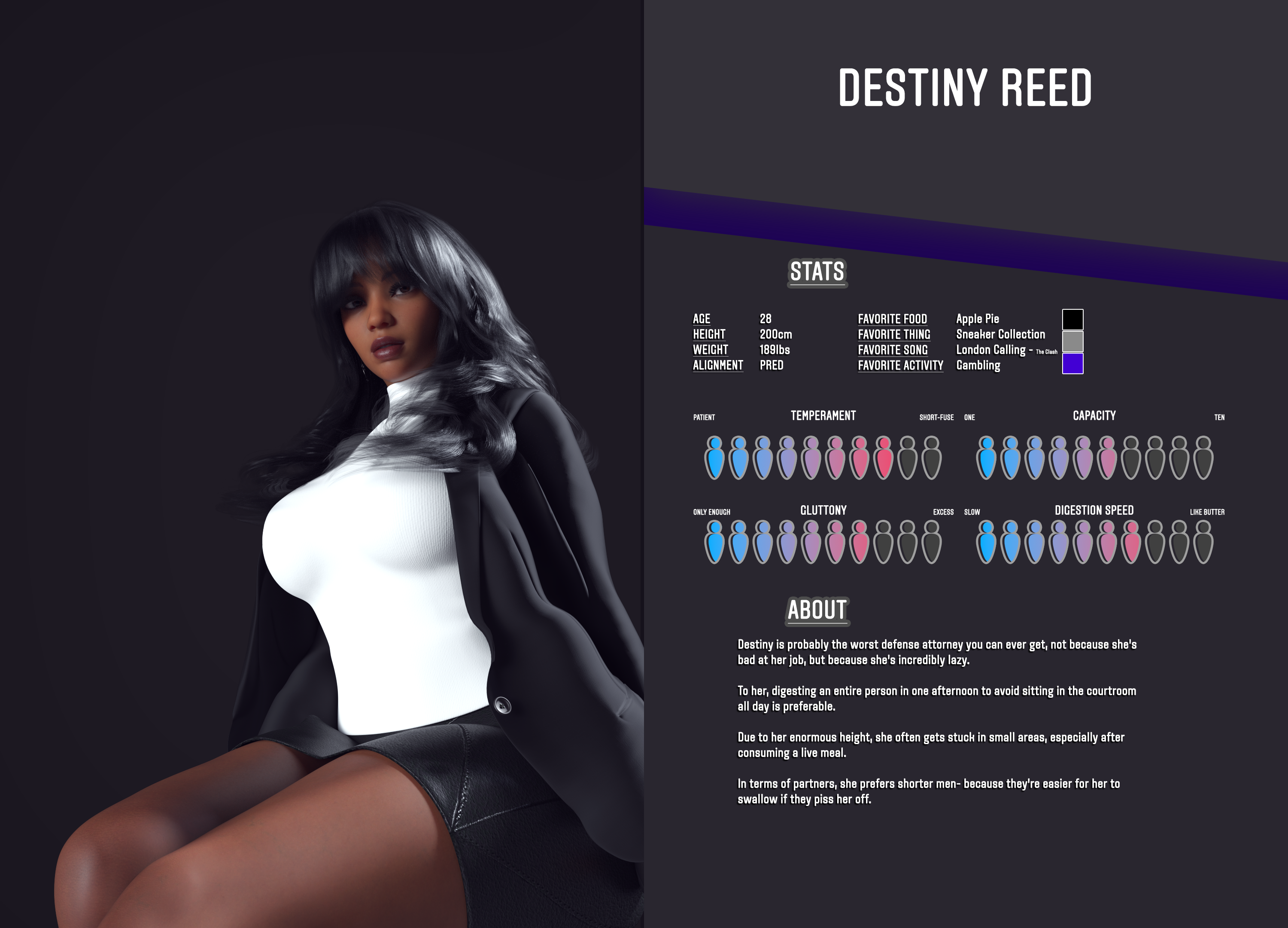 g4 :: Destiny Reed by DiskData
