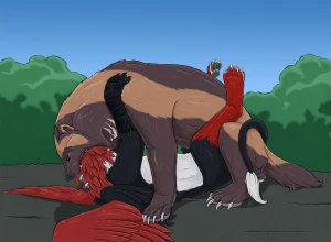 Uragh and Blackbeak (color)