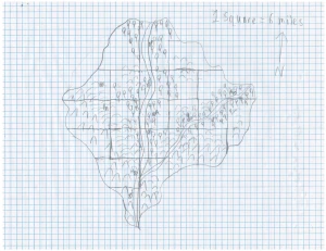 Divine Kingdom of Origin Map Sketch