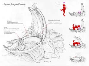The Sarcophagus Flower