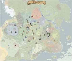 Felarya predators map (Wiki ver.)