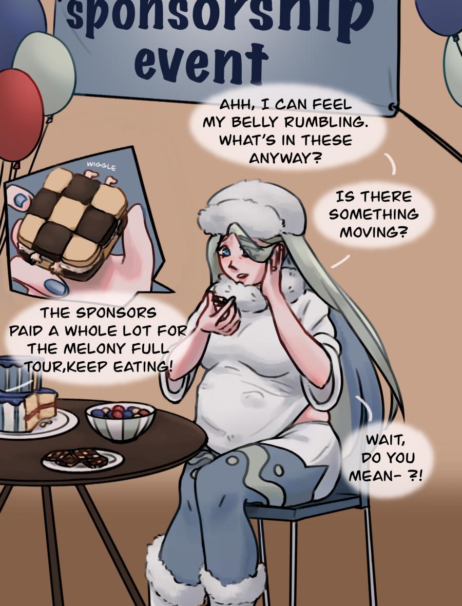 Melony's sponsored meal