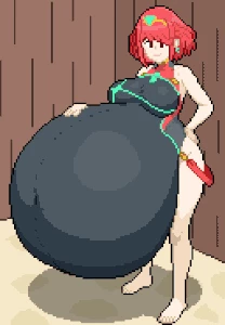 Commission: Pyra's warm embrace 