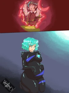 Cassandra’s hair stripe snack 2 comic 2