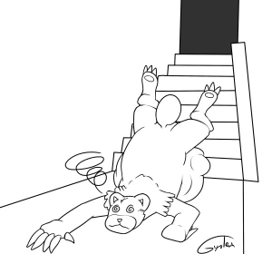Crash down the Stairs