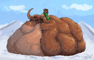 Mega Meal in the Snow