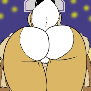 Lola Bunny's Butt in...Wile E.'s Jaws!