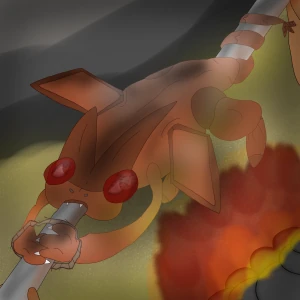 Spit Roasted Flygon (2/2) Cooked