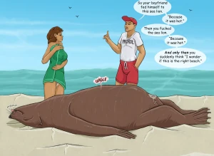 The wrong beach 2 (color)