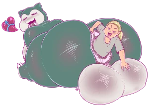Snorlax   pucker