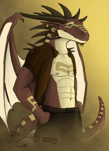 Anthro Khael - Coloured