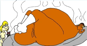 How to make a friend a turkey dinner step 6