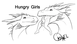 Hungry girls