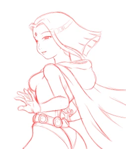 Raven Art Jam WIP