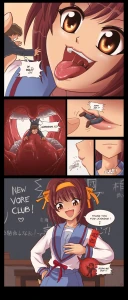 The hunger of suzumiya haruhi