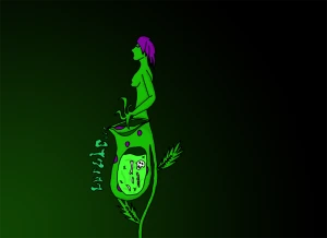 Pitcher girl color