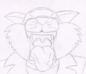 Cmere, little buddy(inked)