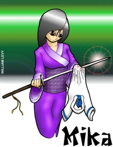 Mika as drawn by William Levy