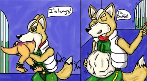 Fox Eats Tricky