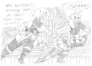 Meanwhile in space...
