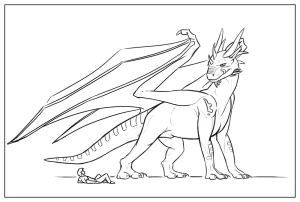 Don't laze around dragons
