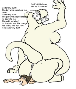Under my Bum!