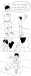 Some jerk Roo eats "The Devil"