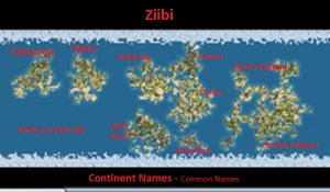 Ziibi - Small World Map