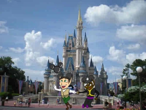 At Disney!