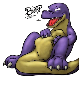 Generic reptilian belly squish