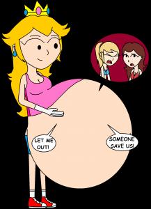 g4 :: Peach ate Samus and Pauline by GirlsVoreBoys