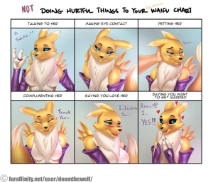 Loving Things with Renamon