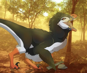 Pacy The Utahraptor (Commission)