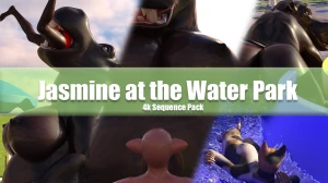 Jasmine at the Water Park - Gumroad Link