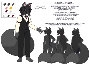 Damien Reference 2023 (Bartender Outfit)