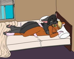 Terith in Bed with Damien